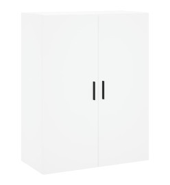 Armoire murale blanc 69,5x34x90 cm