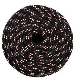 Corde de bateau Noir 8 mm 250 m Polypropylène