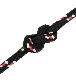 Corde de bateau Noir 8 mm 250 m Polypropylène