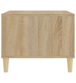 Table basse Chêne sonoma 60x50x40 cm Bois d'ingénierie