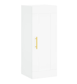 Armoire murale blanc 34,5x34x90 cm bois d'ingénierie