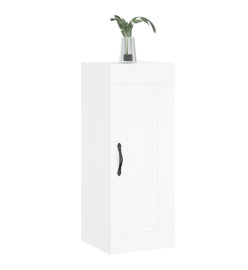 Armoire murale blanc 34,5x34x90 cm bois d'ingénierie