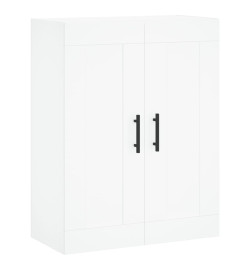 Armoire murale blanc 69,5x34x90 cm bois d'ingénierie