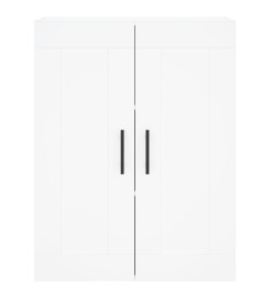 Armoire murale blanc 69,5x34x90 cm bois d'ingénierie