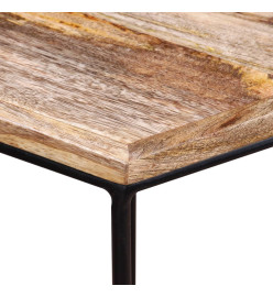 Table basse Bois de manguier massif 56x48x40 cm