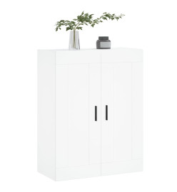 Armoire murale blanc 69,5x34x90 cm bois d'ingénierie