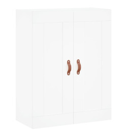 Armoire murale blanc 69,5x34x90 cm bois d'ingénierie