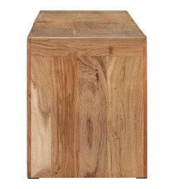 Banc 160x38x45 cm bois massif d'acacia