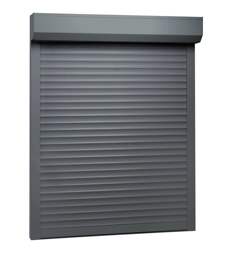 Volet roulant aluminium 140x150 cm anthracite