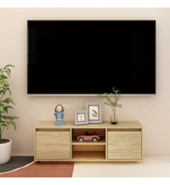 Meuble TV 110x30x40 cm Bois de pin massif