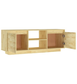 Meuble TV 110x30x40 cm Bois de pin massif