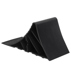 Cales de roues 2 pcs 25x10x11,5 cm plastique