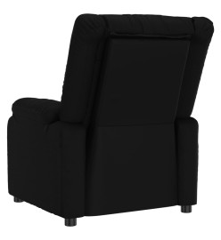 Fauteuil de massage Noir Similicuir