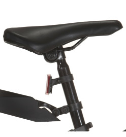 Vélo de montagne 21 vitesses Roues de 26 pouces 36 cm Noir