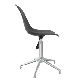 Chaise pivotante de bureau Gris clair PP