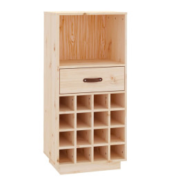 Armoire à vin 45x34x100 cm Bois de pin massif