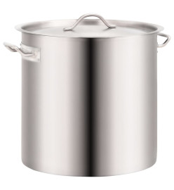 Ensemble de 3 casseroles à bouillon 50/21/6 L Inox