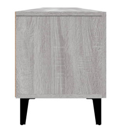 Meuble TV sonoma gris 180x31,5x40 cm bois d'ingénierie