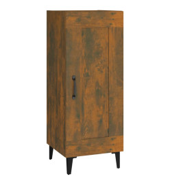 Buffet Chêne fumé 34,5x34x90 cm Bois d'ingénierie