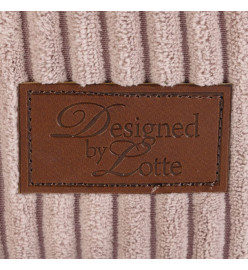 Designed by Lotte Lit nervuré pour chat Rose 50x17 cm