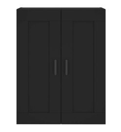 Armoire murale noir 69,5x34x90 cm bois d'ingénierie