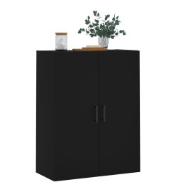 Armoire murale noir 69,5x34x90 cm