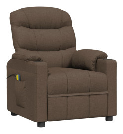 Fauteuil de massage Marron Tissu