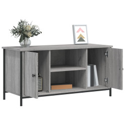 Meuble TV Sonoma gris 100x40x50 cm Bois d'ingénierie