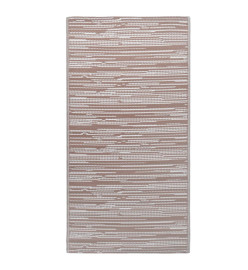 Tapis d'extérieur Marron 120x180 cm PP