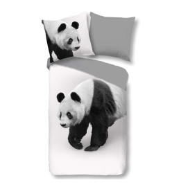 Pure Housse de couette PANDA 135x200 cm