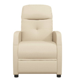 Fauteuil électrique de massage Crème Tissu