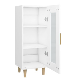 Buffet blanc 34,5x34x90 cm bois d'ingénierie