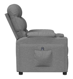 Fauteuil Gris clair Tissu