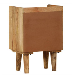 Table de chevet Bois de manguier massif 40 x 30 x 59,5 cm