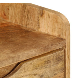 Table de chevet Bois de manguier massif 40 x 30 x 59,5 cm