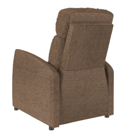 Fauteuil de massage Marron Tissu