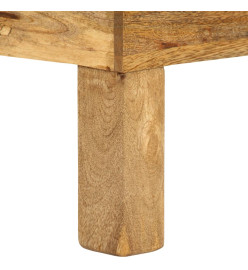 Table basse Bois de manguier massif 110 x 55 x 35 cm