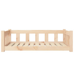 Lit pour chien 95,5x65,5x28 cm bois de pin solide