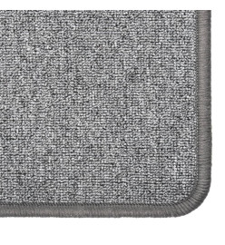 Tapis de couloir Gris foncé 50x250 cm