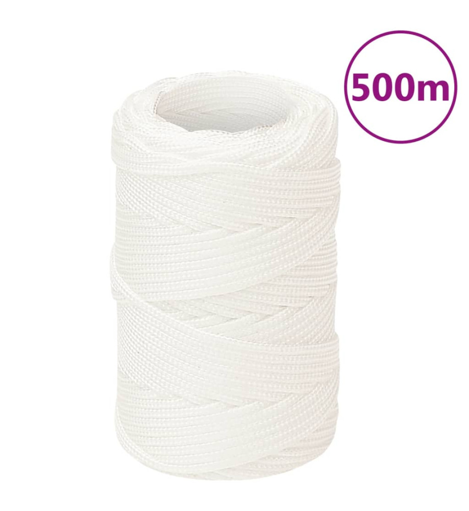 Corde de bateau Blanc complet 2 mm 500 m Polypropylène