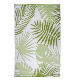 Esschert Design Tapis d'extérieur 241x152 cm Feuilles de jungle OC22