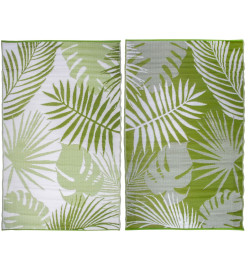 Esschert Design Tapis d'extérieur 241x152 cm Feuilles de jungle OC22