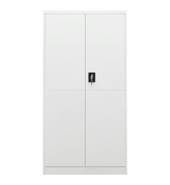 Armoire à casiers Blanc 90x40x180 cm Acier