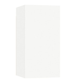 Ensemble de meuble TV 6 pcs Blanc Aggloméré