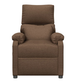 Fauteuil inclinable Marron Tissu