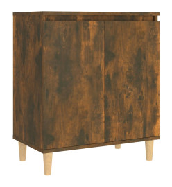 Buffet Chêne fumé 60x35x70 cm Bois d'ingénierie