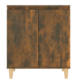 Buffet Chêne fumé 60x35x70 cm Bois d'ingénierie