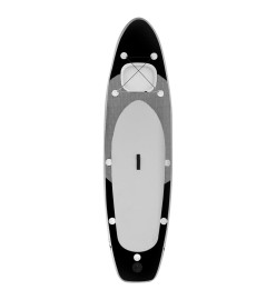 Ensemble de planche SUP gonflable Noir 360x81x10 cm