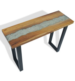 Table console Teck 100 x 35 x 75 cm