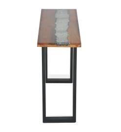 Table console Teck 100 x 35 x 75 cm